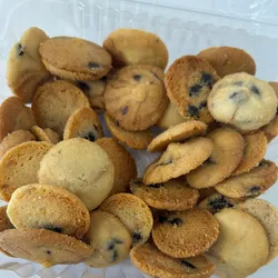 Minicookies con chispas de chocolate