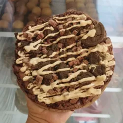 Pizza brownie 🍕🍫😋