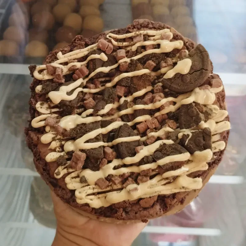 Pizza brownie 🍕🍫😋