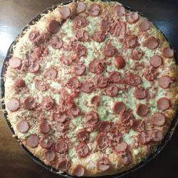 Pizza napolitana de 35 cm 