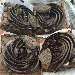 Porción de brownie (4 unidades)