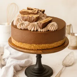 Tarta Fría de Mousse de chocolate 