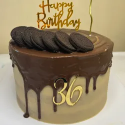 Torta de ganache y nutella