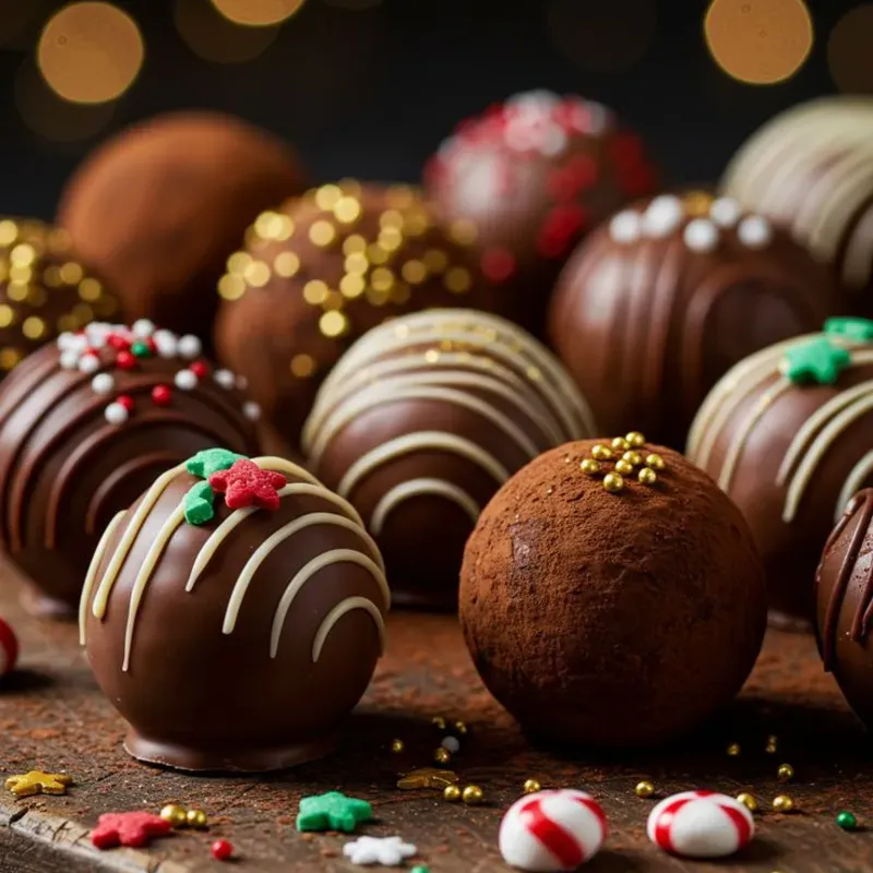 Trufas Navideñas.
