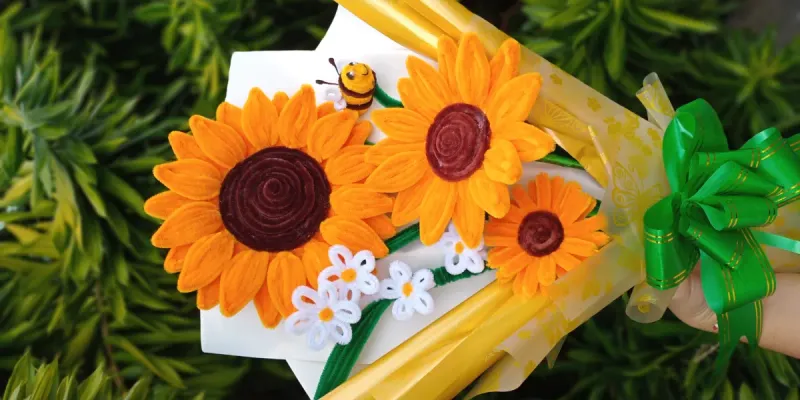 Ramo de girasoles 🌻