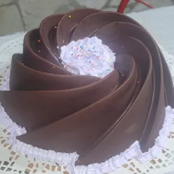Cake bombon en espiral