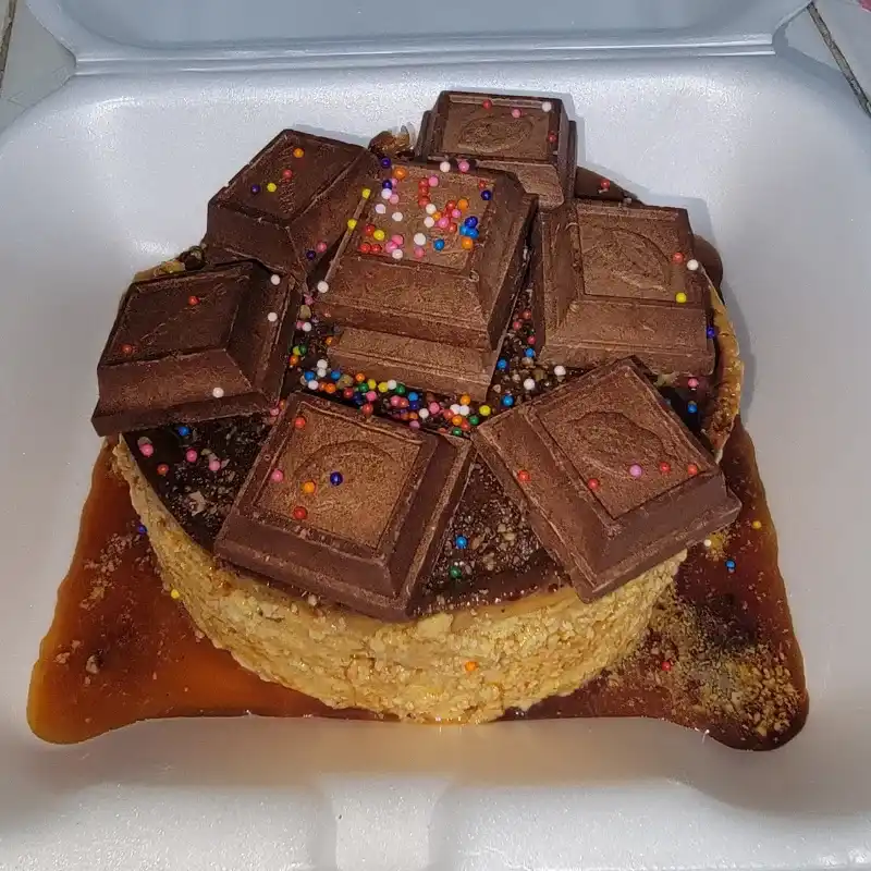 Flan de Baracoa