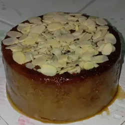 Pudin doble almendrado 