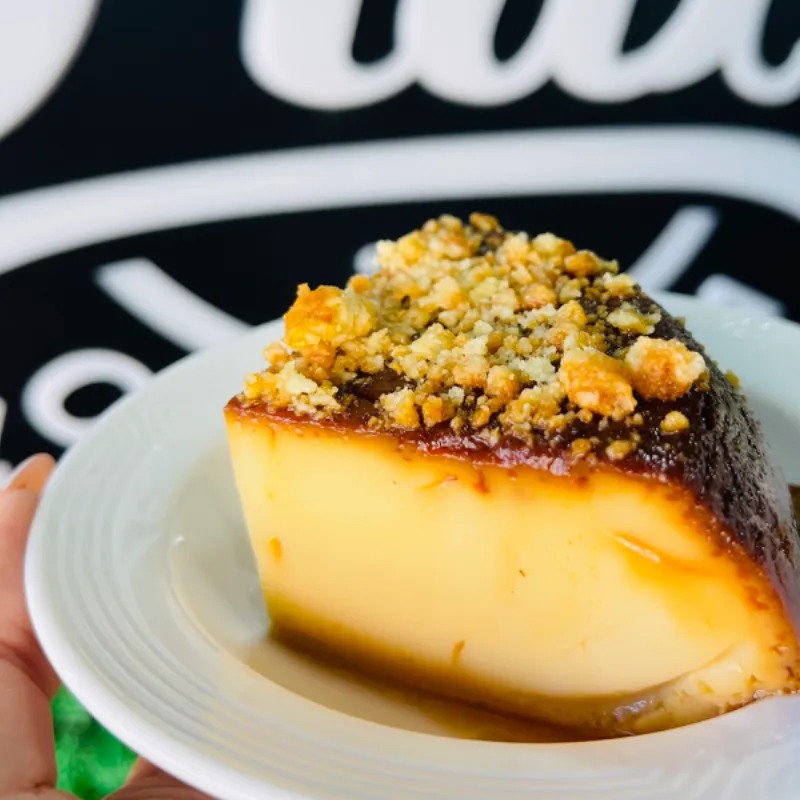 Flan de leche (cuña)