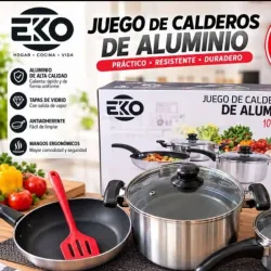 JUEGOS DE CALDEROS DE ALUMINIO