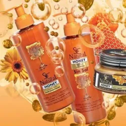 JUEGOS DE SHAMPOO Y ACONDICIONADOR DE MIEL