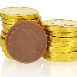 MONEDAS DE CHOCOLATE