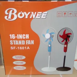 Ventilador de pie recargable