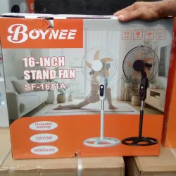Ventilador de pie recargable