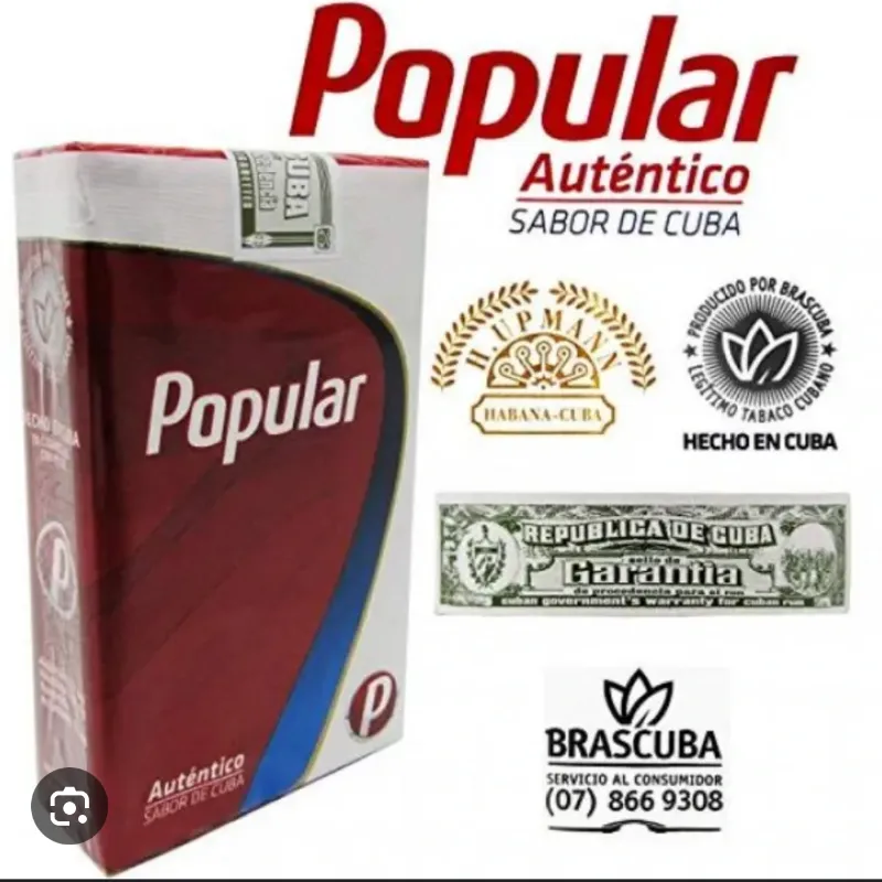 CIGARRO POPULAR ROJO