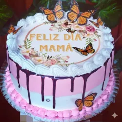 Cake Fresa Bombón