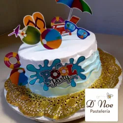 Cake personalizado Pool Party