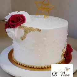 Tarta triple panetela doble relleno