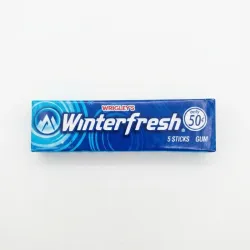 Paquete de chicle de menta