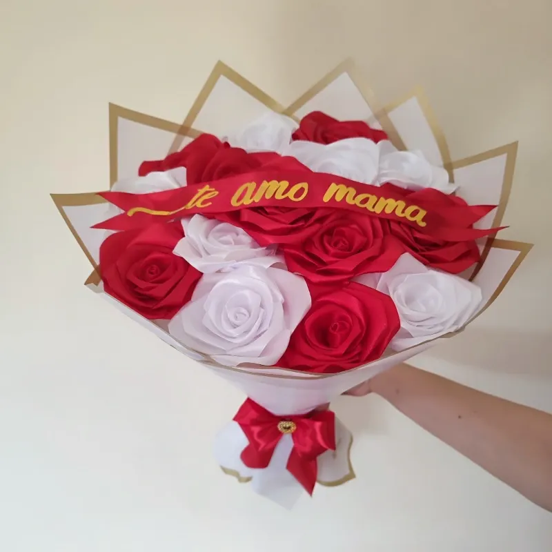 Ramo rojo y blanco ♥️🤍