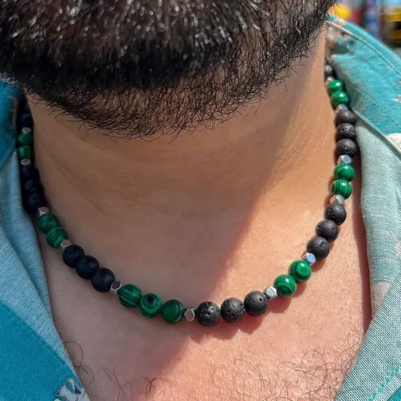 Black and green. 