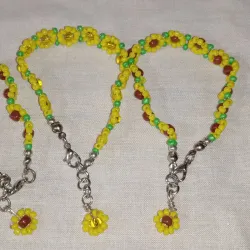 Pulsera de girasoles 🌻