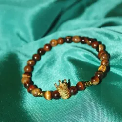Pulsera de piedra Ojo de tigre.