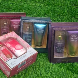 Estuches de perfume y crema para mujer