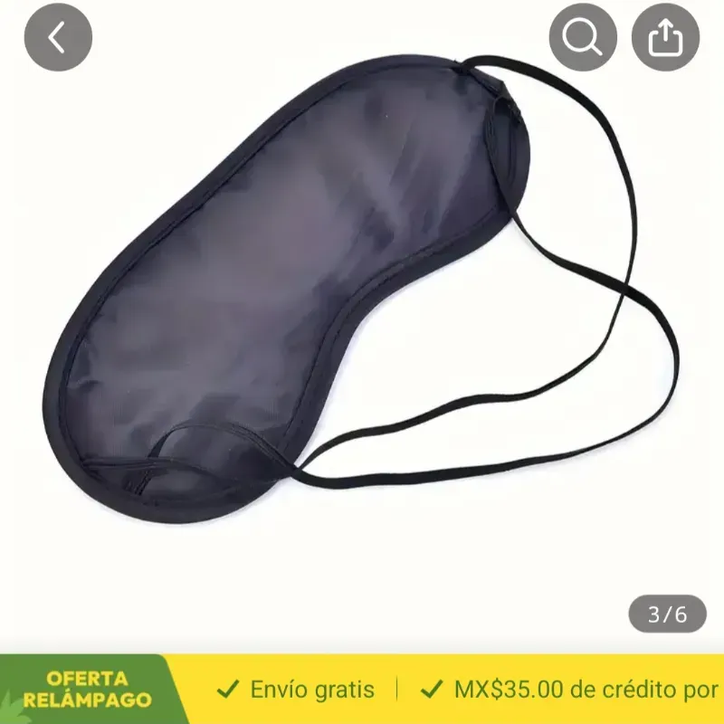 Antifaz para dormir 
