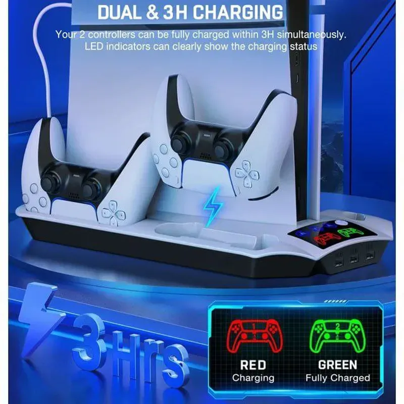 Base de Enfriamiento para PS5 Fat/Slim $60 usd