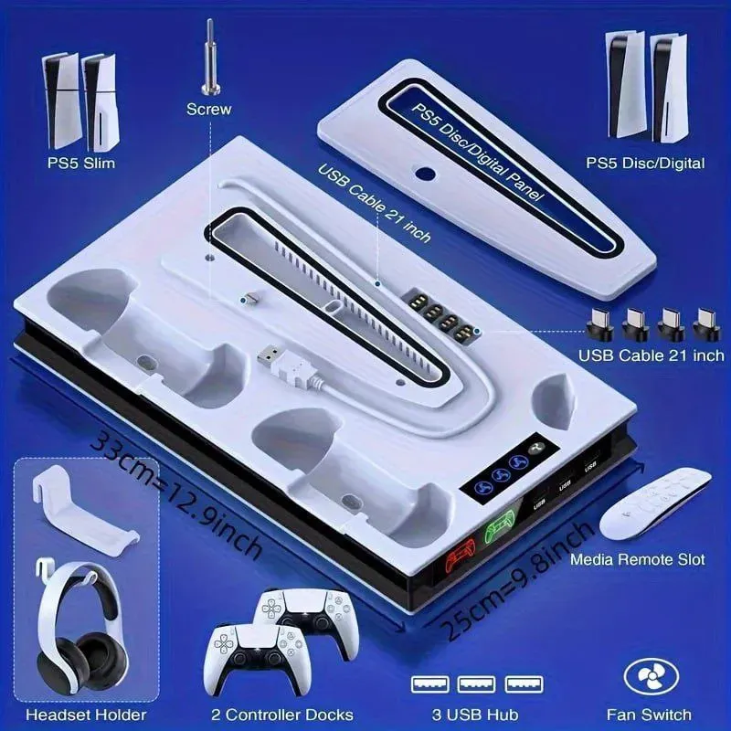 Base Multifuncional para PS5 Slim $65 usd 