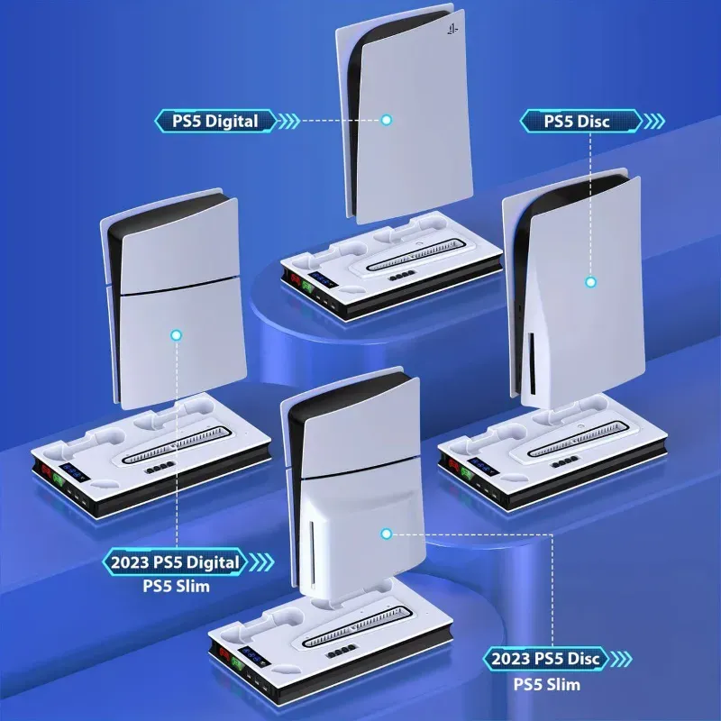 Base Multifuncional para PS5 Slim $65 usd 