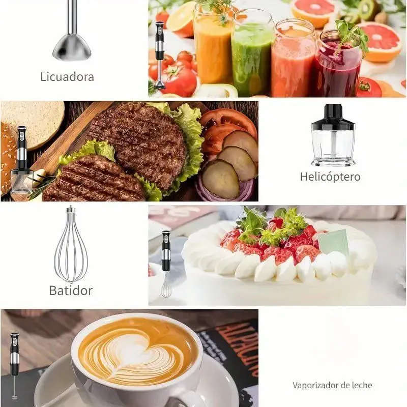 Batidora de Mano 4 en 1 $68 usd