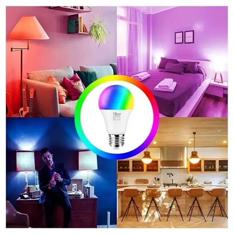 BOMBILLO LED con control remoto $20 usd