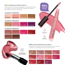 Brillo liso. Pink Ballerina