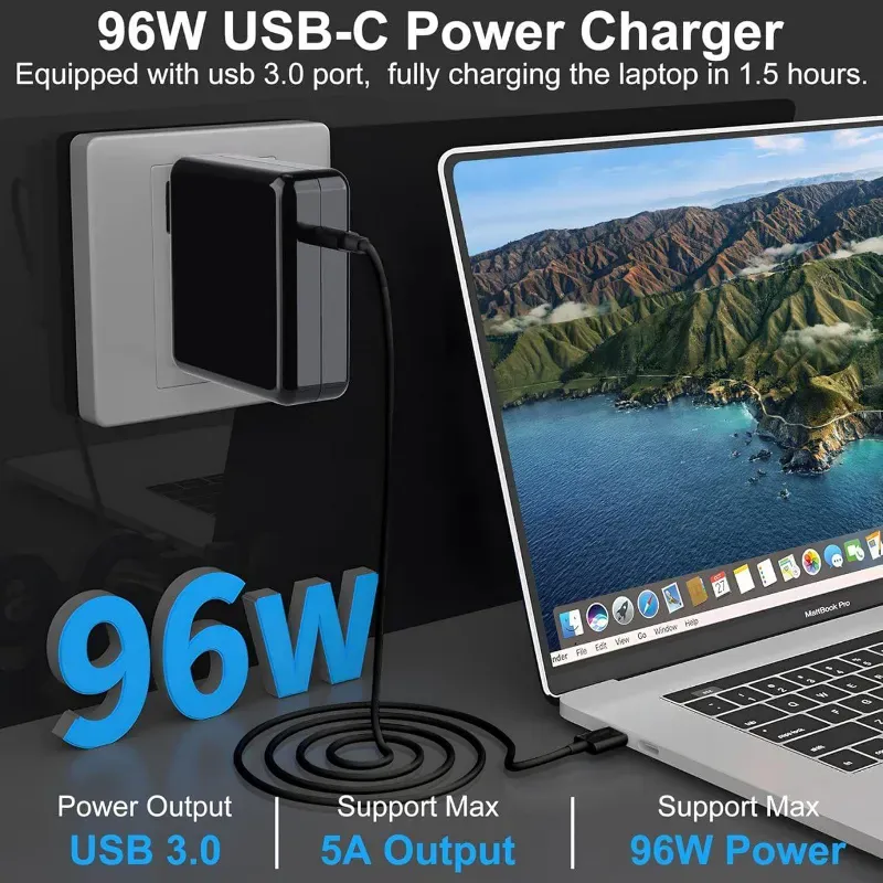 Cargador de portátil USB C $50 usd 