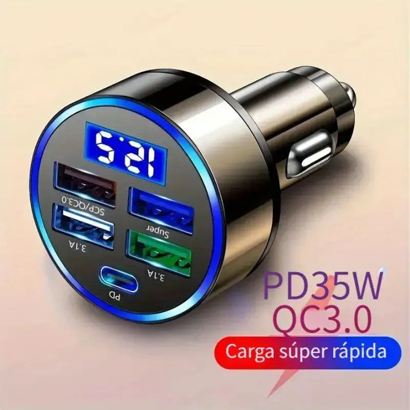 Cargador Rápido de automóvil $18 usd 
