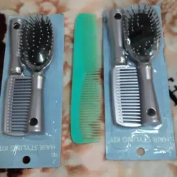 Conjunto de cepillo y peine 