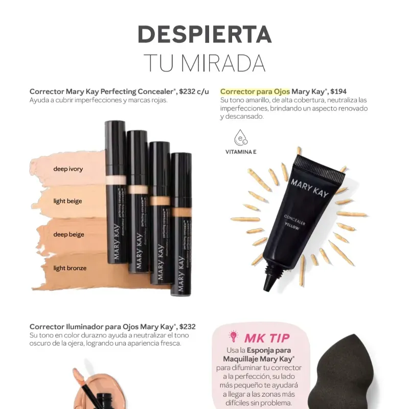 Corrector para ojos 