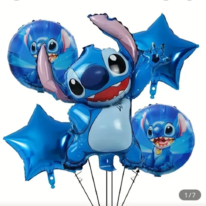 Globos temática de Stitch 