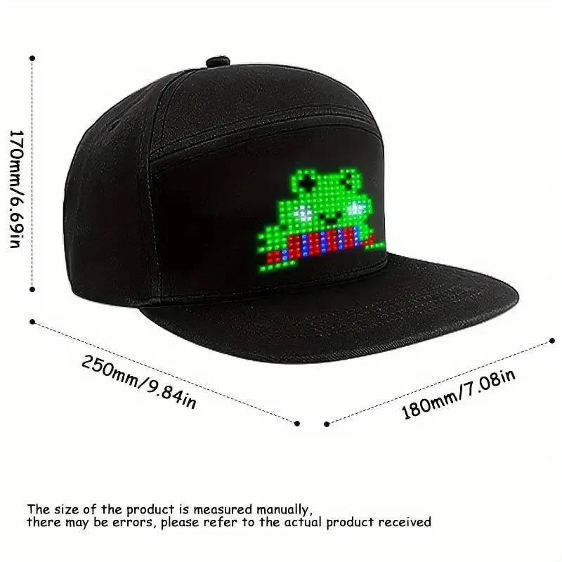 Gorra con Pantalla Editable $35 usd