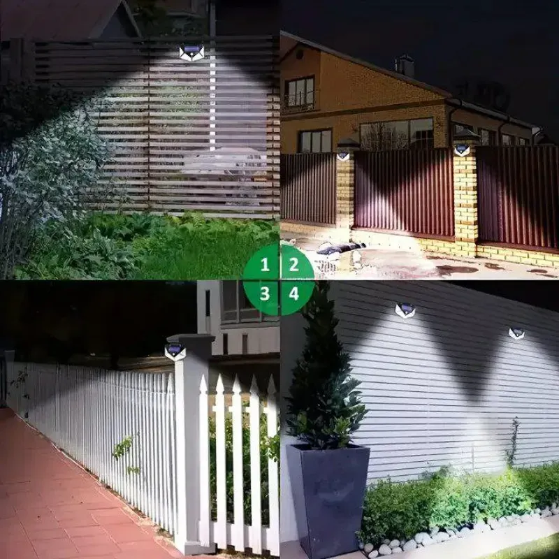 Iluminación exterior inteligente y eficiente  $15 usd 