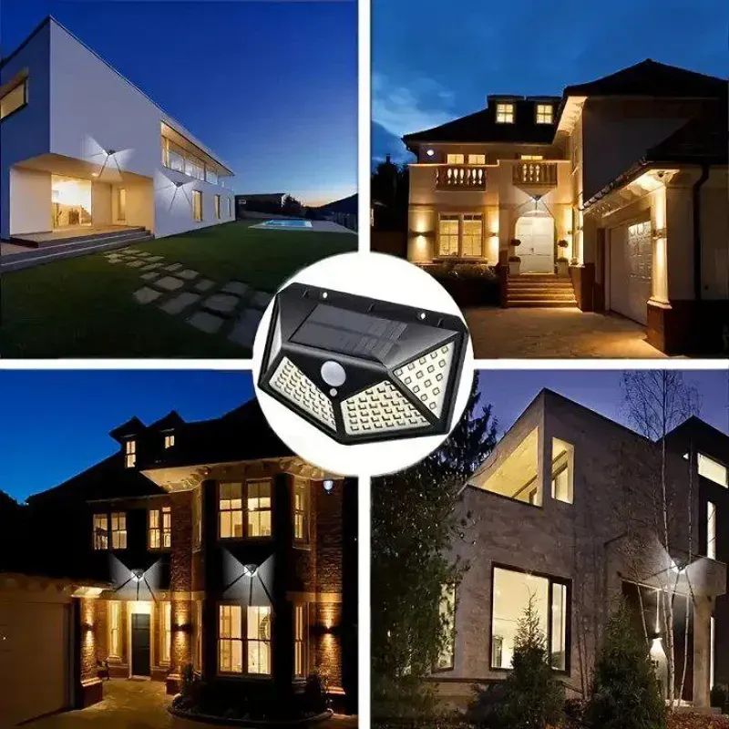 Iluminación exterior inteligente y eficiente  $15 usd 