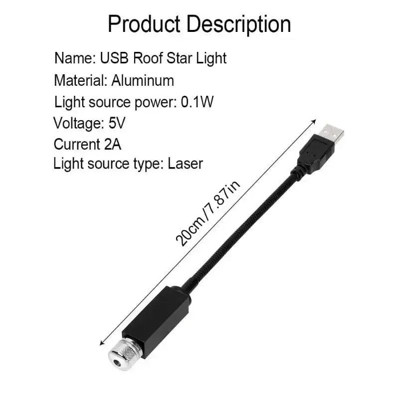 Lámpara Proyector USB $10 usd