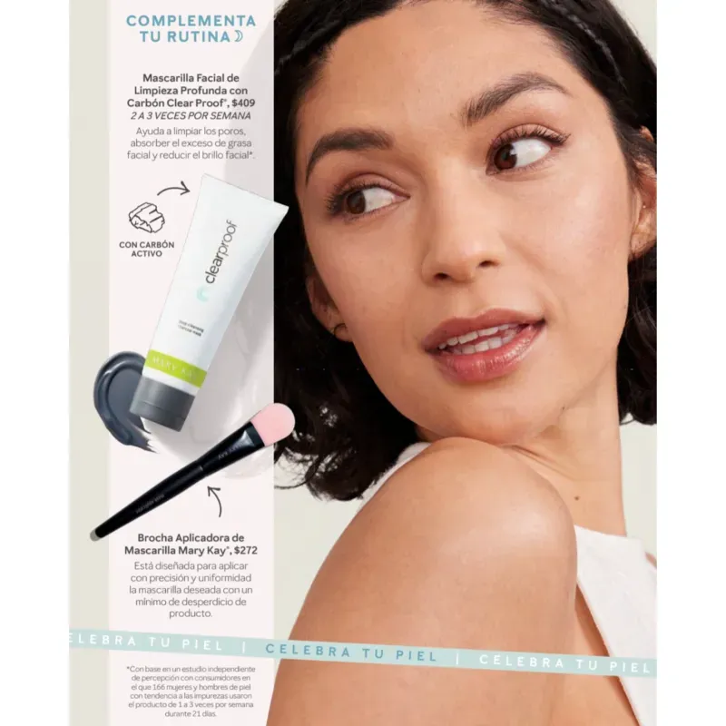 Mascarilla Facial de Limpieza profunda 