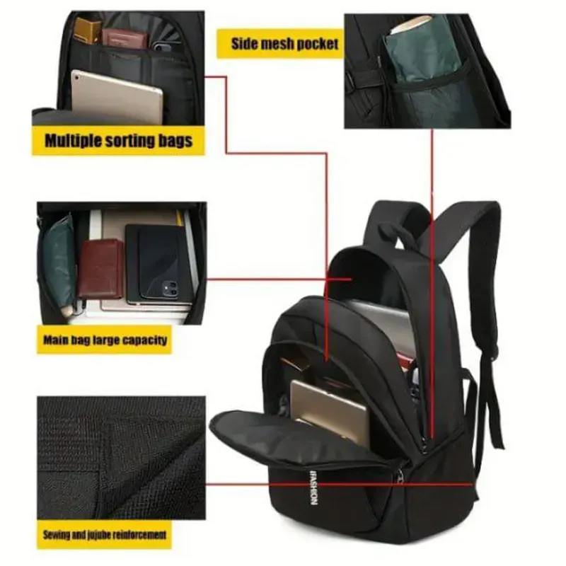 Mochila de gran capacidad  $30 usd 