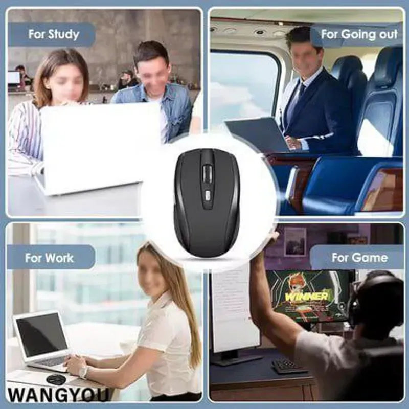 Mouse Inalámbrico Ergonómico $15 usd