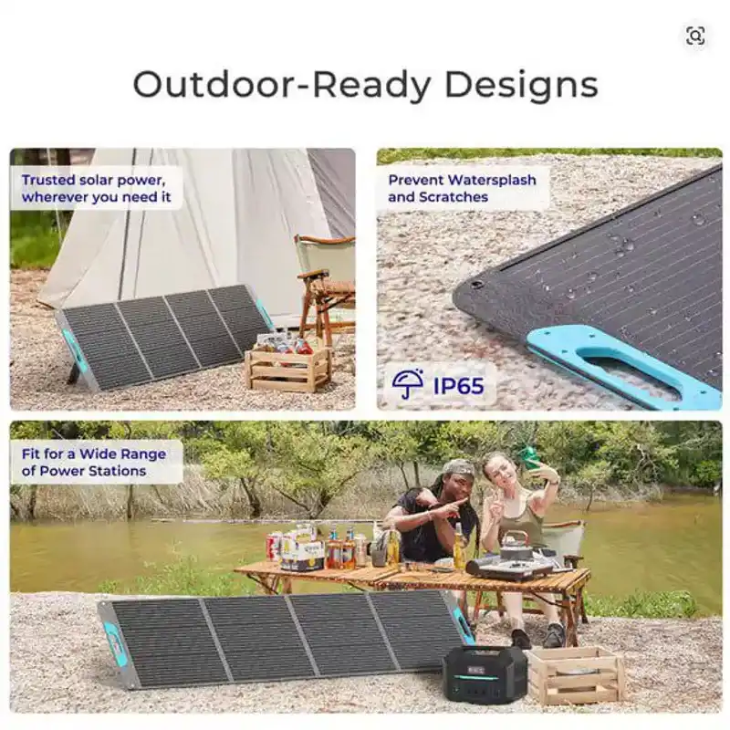Panel solar portátil renogy 200W $ 350 usd 