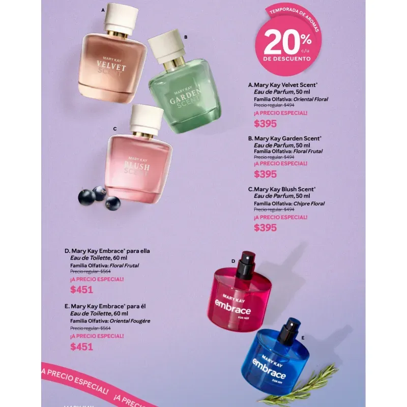 Perfumes mary kay calidad garantizada 