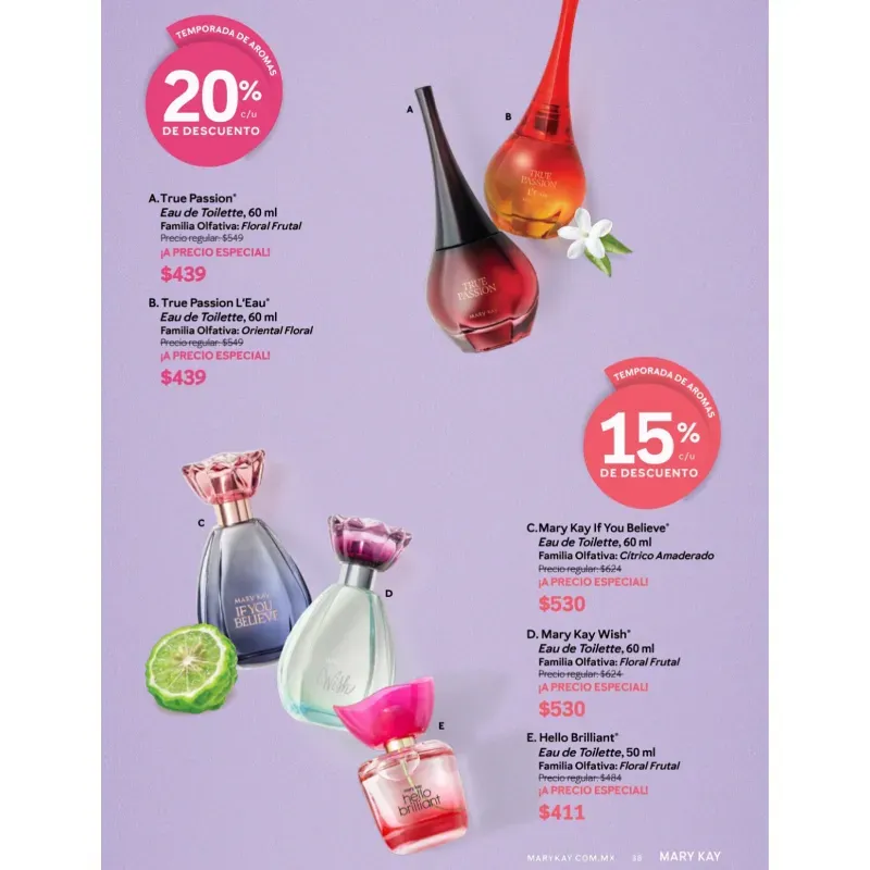 Perfumes mary kay calidad garantizada 